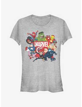 Marvel Spider-Man Group Marvel Retro Girls T-Shirt, , hi-res