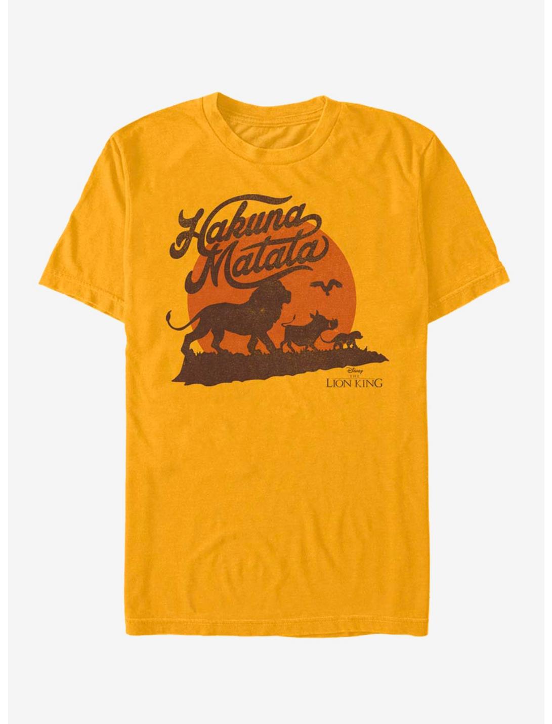 Disney The Lion King Hakuna Sun T-Shirt, GOLD, hi-res
