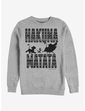 Disney The Lion King Hakuna Print Sweatshirt, , hi-res