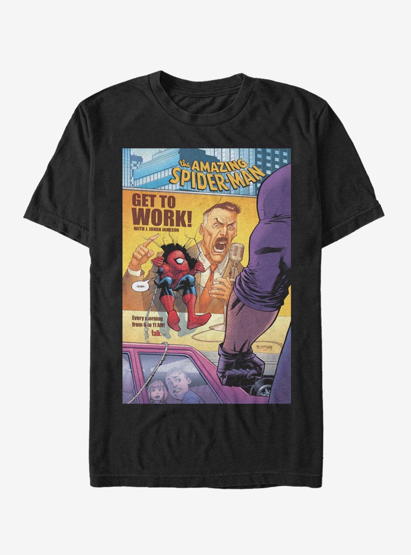 Marvel Spider-Man Get To Work Spider-Man Dec.18 T-Shirt, , hi-res