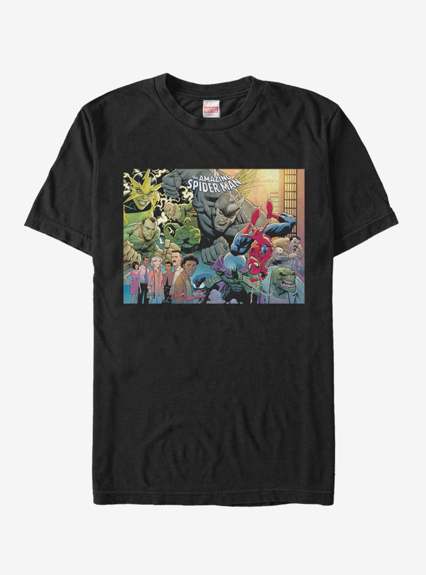 Marvel Spider-Man Rhino Spider-Man T-Shirt, BLACK, hi-res