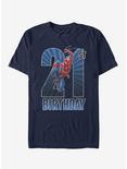 Marvel Spider-Man Spider-Man 21th Bday T-Shirt, NAVY, hi-res