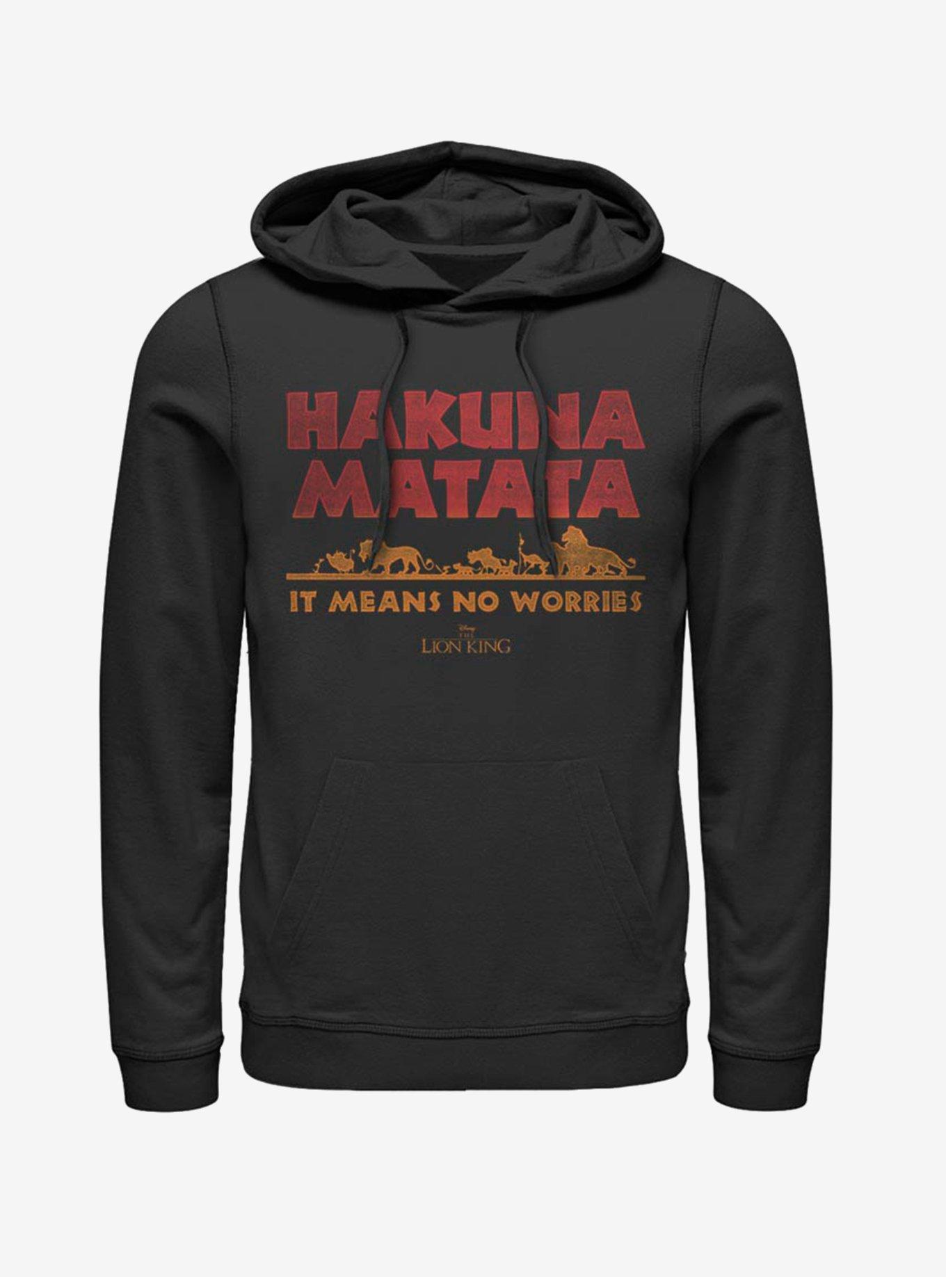 Disney The Lion King Horizon Matata Hoodie, BLACK, hi-res