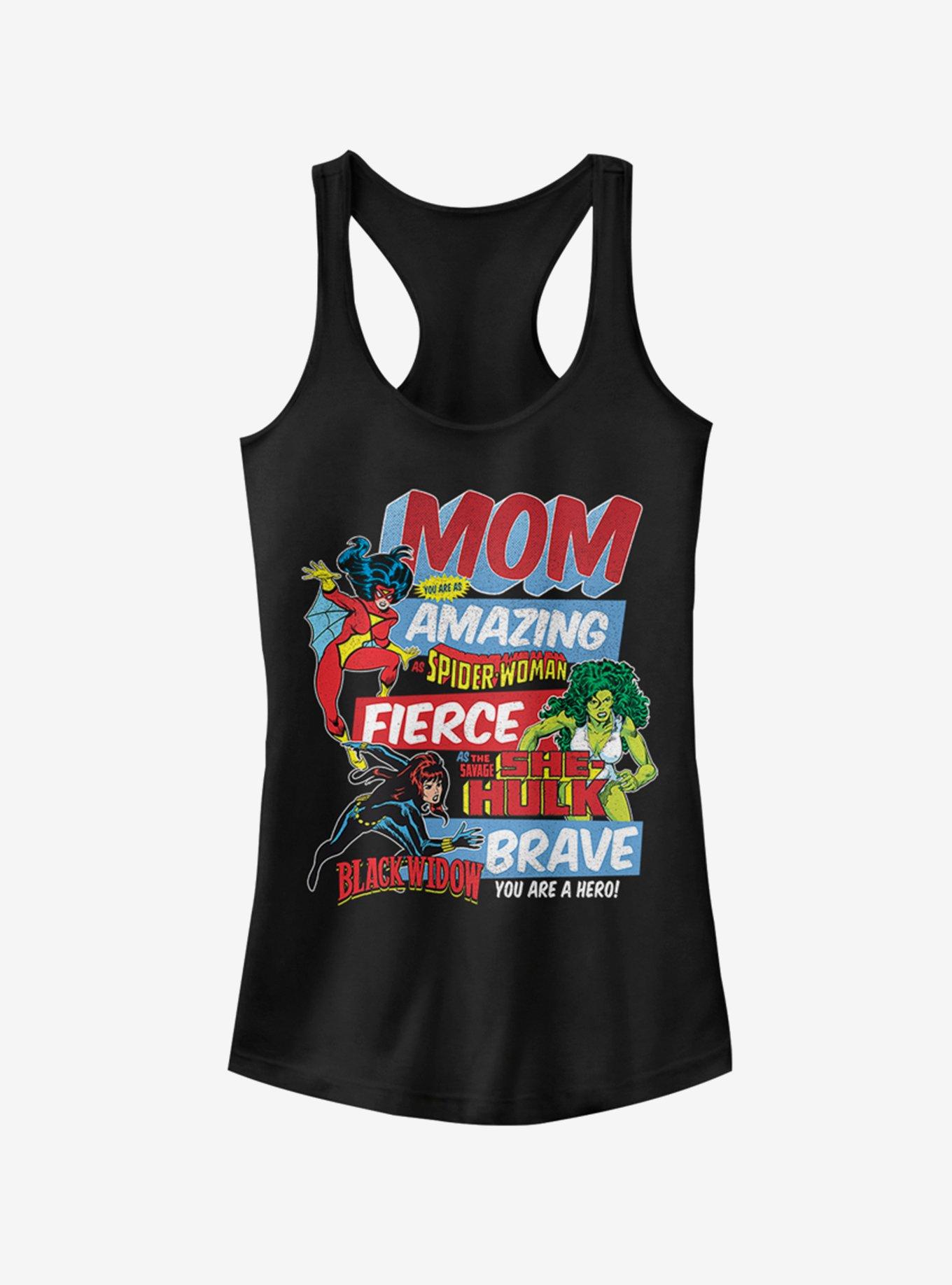 Marvel Retro Mom Girls Tank, BLACK, hi-res