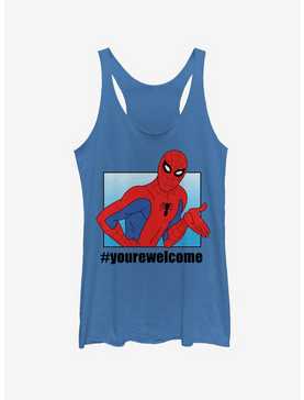 Marvel Spider-Man #yourewelcome Girls Tank, , hi-res