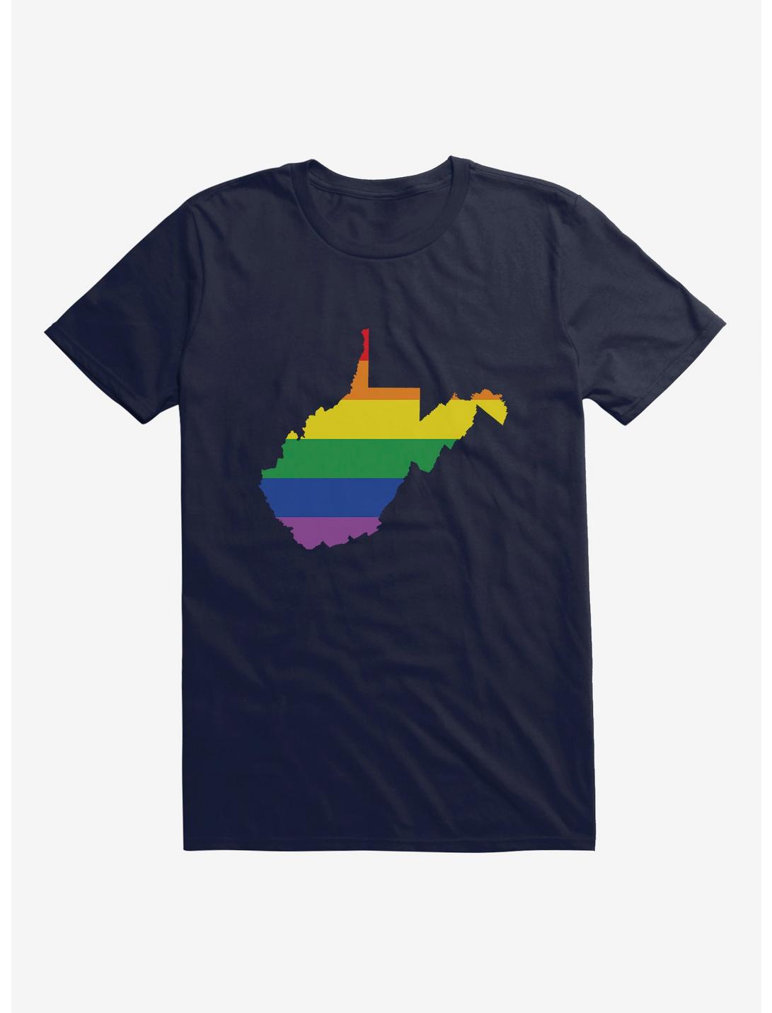 Pride State Flag West Virginia T-Shirt, , hi-res