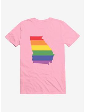 Pride State Flag Georgia T-Shirt, , hi-res