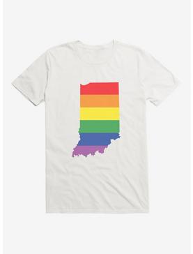 Pride State Flag Indiana T-Shirt, , hi-res