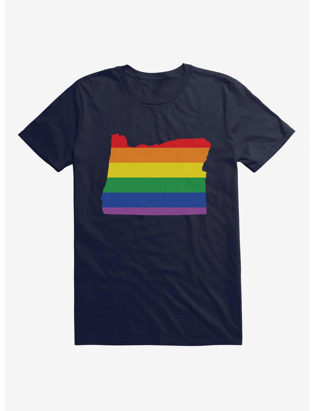 Pride State Flag Oregon T-Shirt, , hi-res