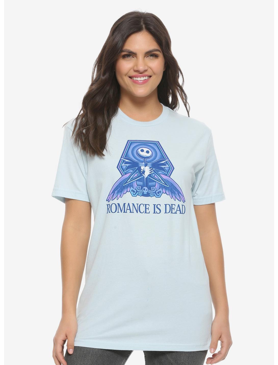 Disney The Nightmare Before Christmas Romance is Dead Women's T-Shirt - BoxLunch Exclusive, MINT, hi-res