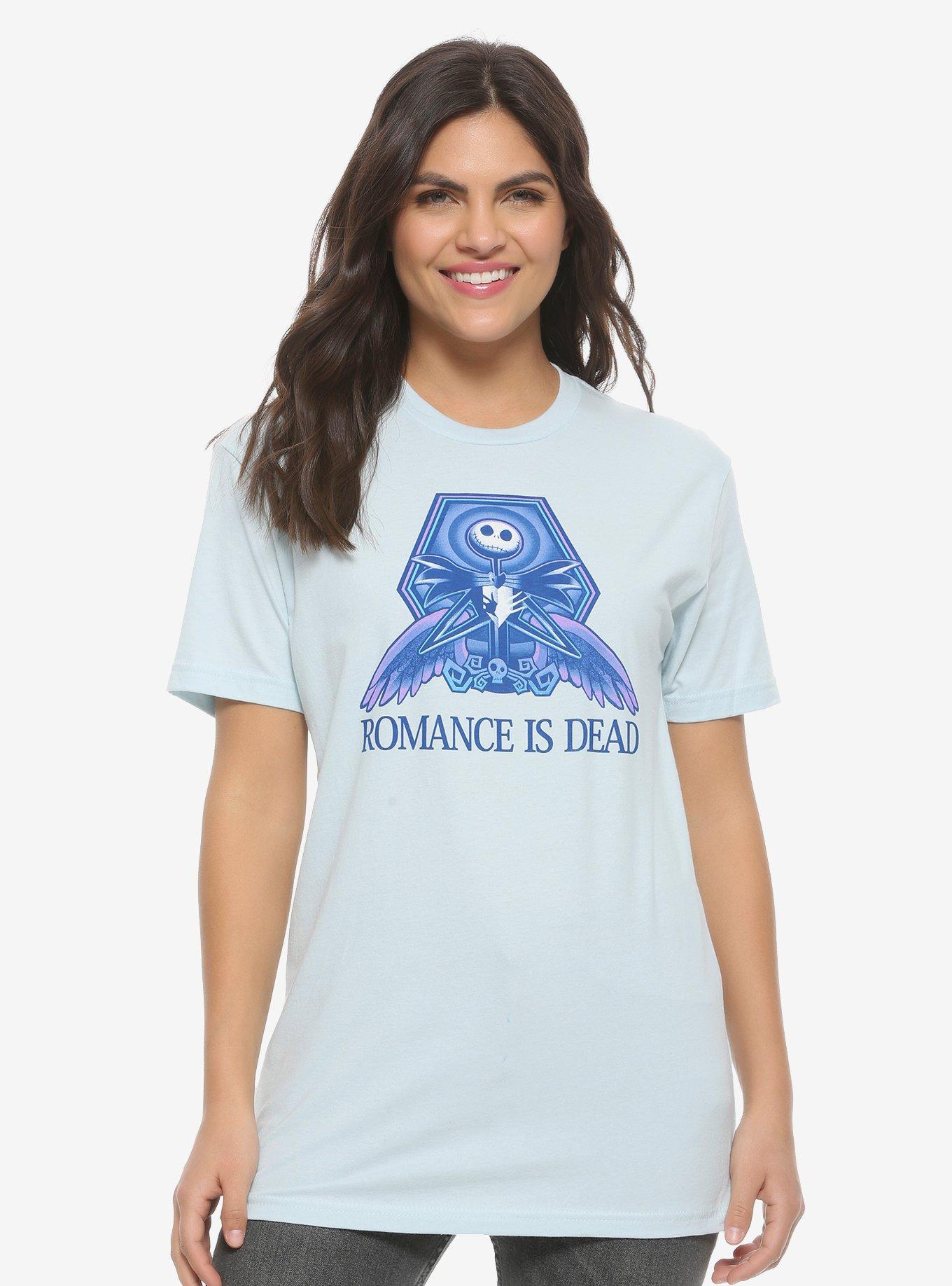 Disney The Nightmare Before Christmas Romance is Dead Women's T-Shirt - BoxLunch Exclusive, MINT, hi-res