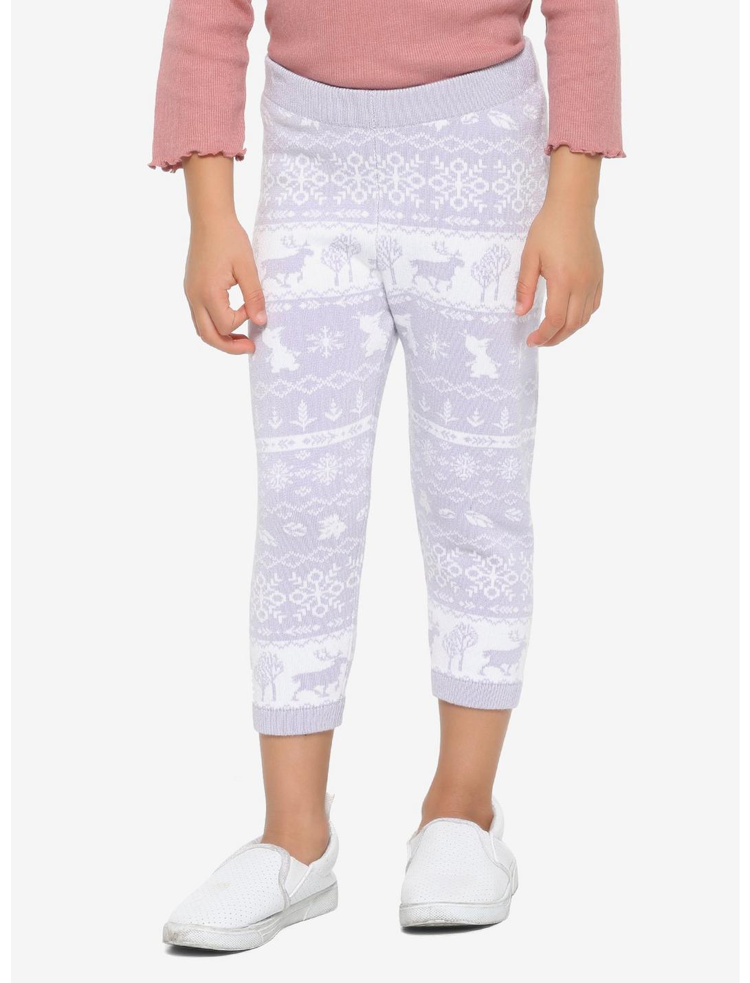 Our Universe Disney Frozen 2 Nordic Fair Isle Toddler Joggers - BoxLunch Exclusive, LILAC, hi-res