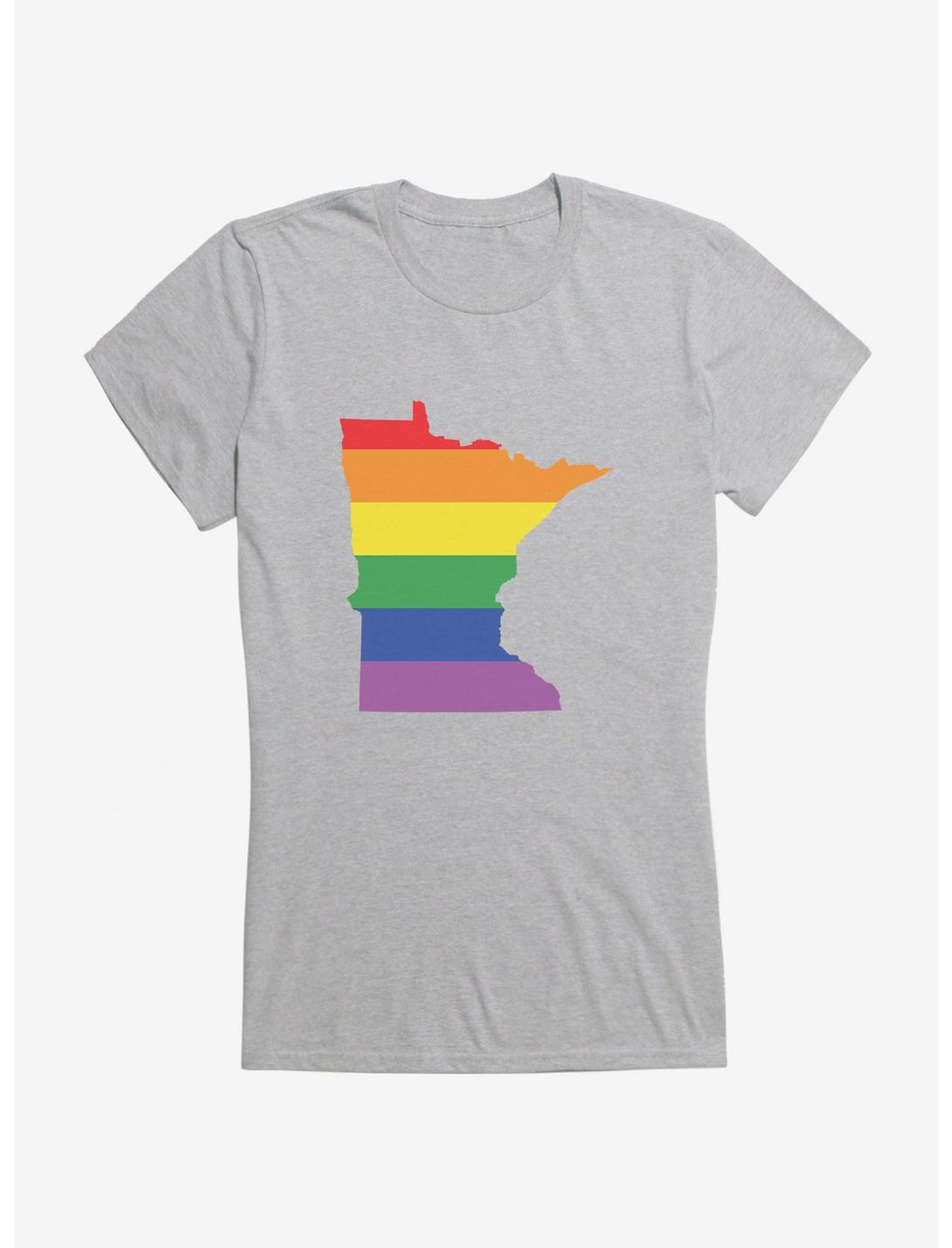 Pride State Flag Minnesota Girls T-Shirt, , hi-res
