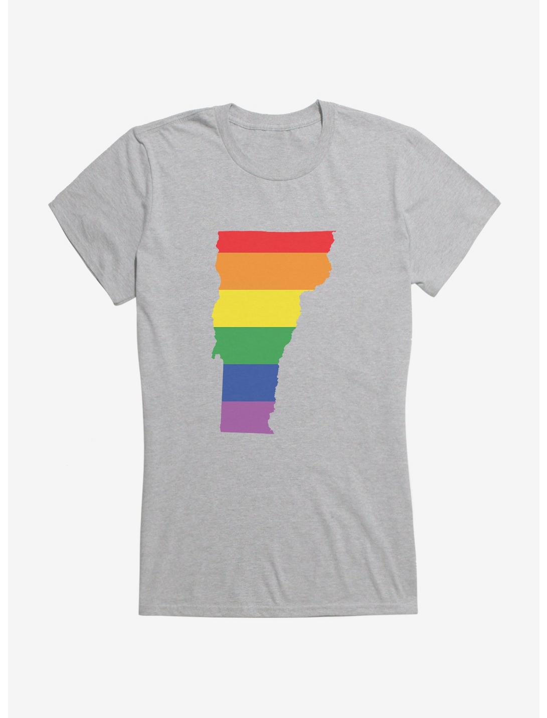 Pride State Flag Vermont Girls T-Shirt, , hi-res