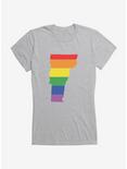 Pride State Flag Vermont Girls T-Shirt, , hi-res
