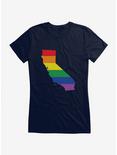 Pride State Flag California Girls T-Shirt, , hi-res