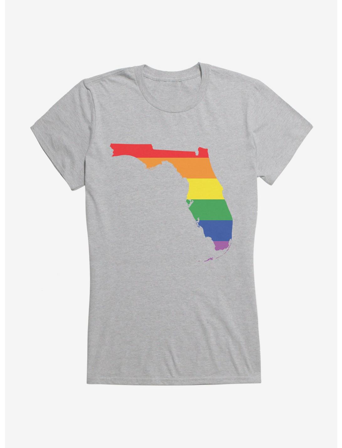 Pride State Flag Florida Girls T-Shirt, , hi-res