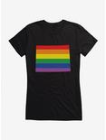 Pride State Flag Wyoming Girls T-Shirt, , hi-res