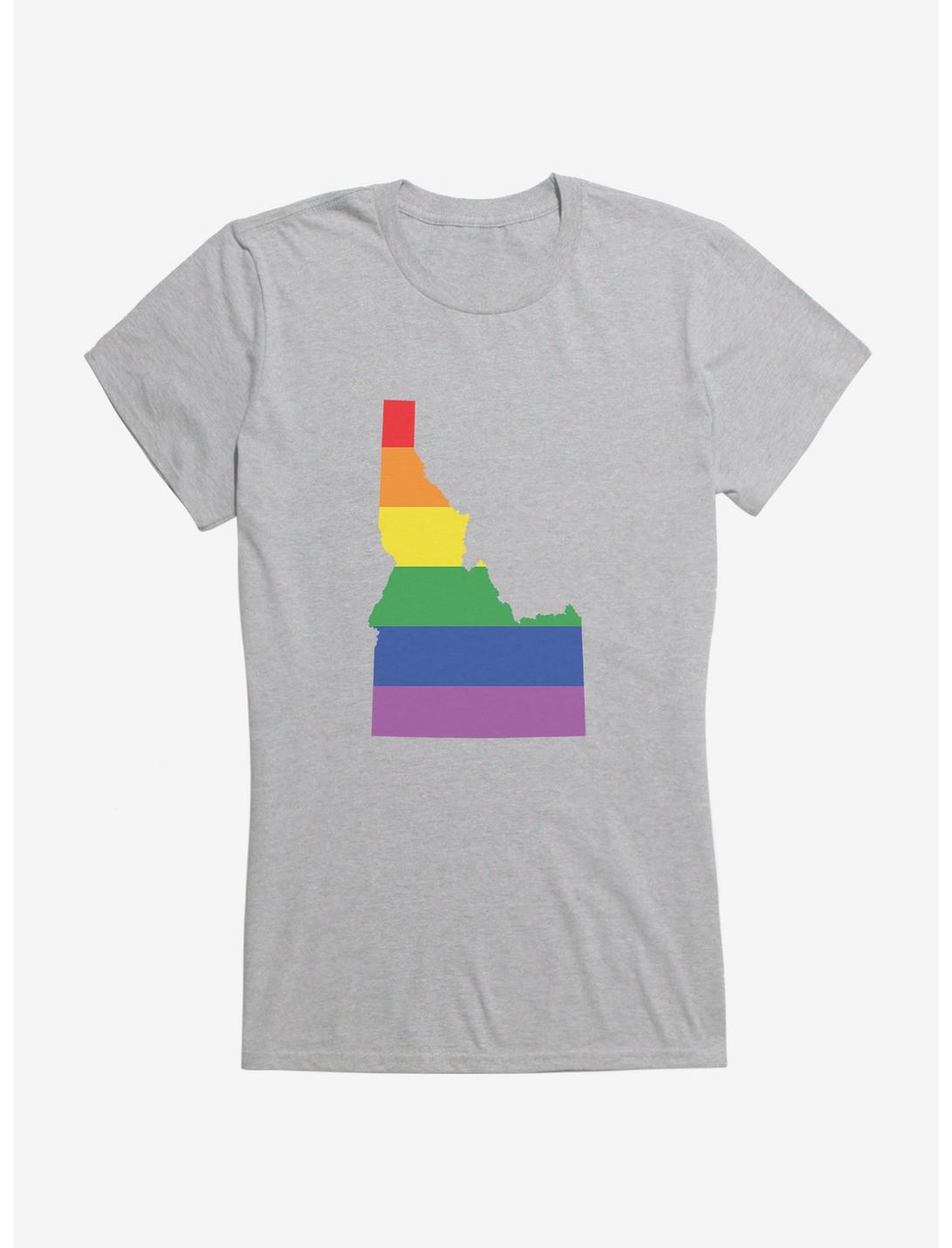 Pride State Flag Idaho Girls T-Shirt, , hi-res