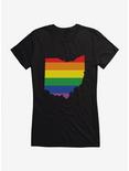 Pride State Flag Ohio Girls T-Shirt, , hi-res