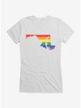 Pride State Flag Maryland Girls T-Shirt, , hi-res