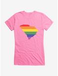 Pride State Flag South Carolina Girls T-Shirt, , hi-res