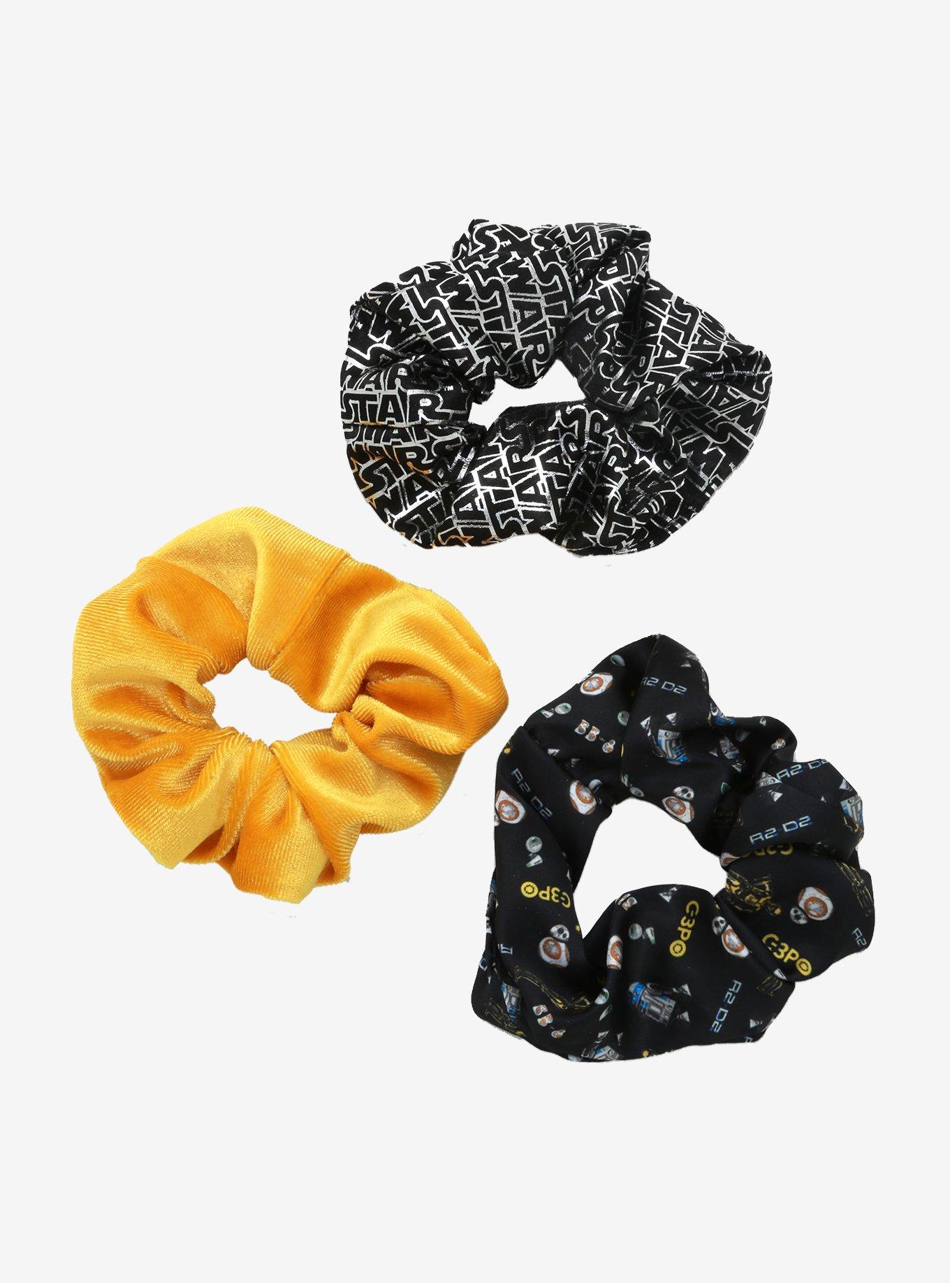 Star Wars: The Rise Of Skywalker Droids & Logo Scrunchie Set, , hi-res