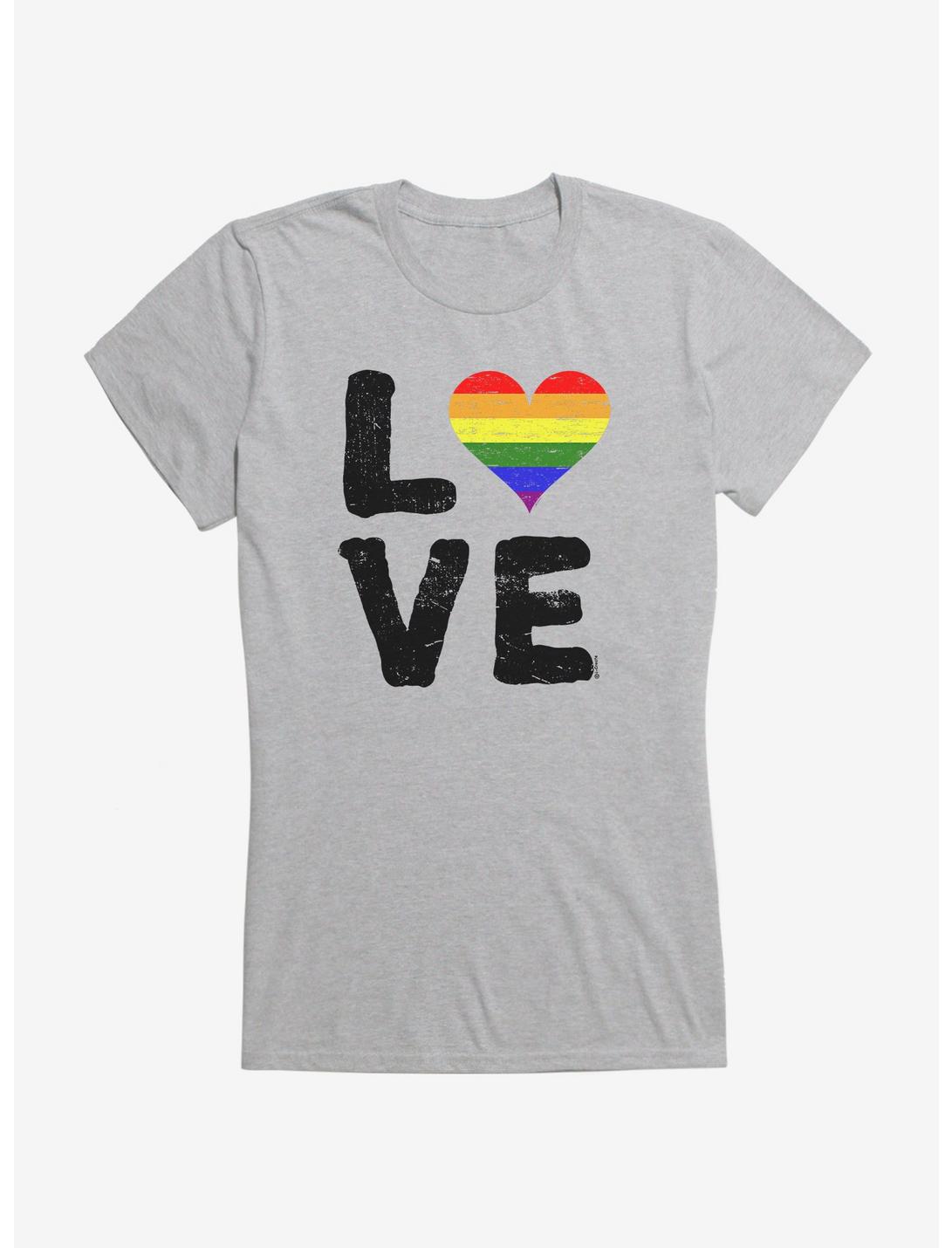 i-Create Pride Love Heart Girls T-Shirt, , hi-res