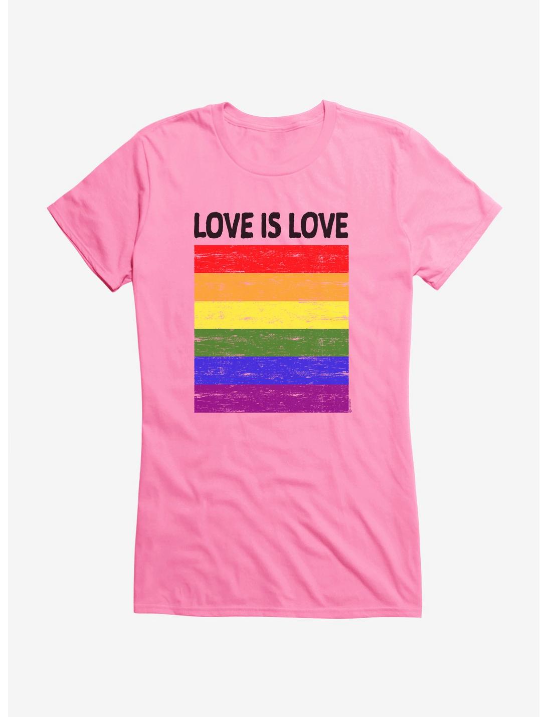 i-Create Pride Love Is Love Girls T-Shirt, , hi-res