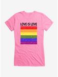 i-Create Pride Love Is Love Girls T-Shirt, , hi-res