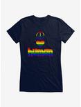 i-Create Pride Peace Love Human Girls T-Shirt, , hi-res