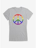 i-Create Pride Peace Rainbow Girls T-Shirt, , hi-res