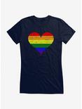 i-Create Pride Rainbow Heart Girls T-Shirt, , hi-res