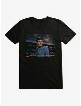 Star Trek Spock Computer Turn My Feelings Off T-Shirt, , hi-res