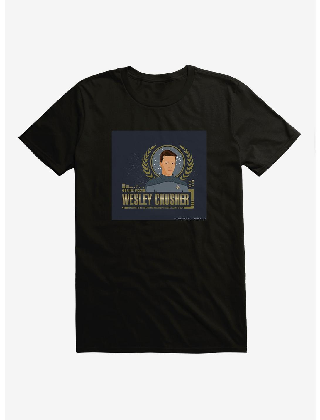 Star Trek Crusher Illustration T-Shirt, BLACK, hi-res