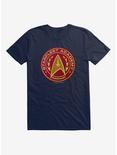 Star Trek Starfleet Academy Gold Logo T-Shirt, MIDNIGHT NAVY, hi-res