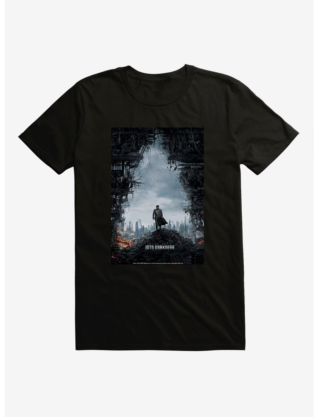Star Trek Into Darkness Poster T-Shirt, BLACK, hi-res
