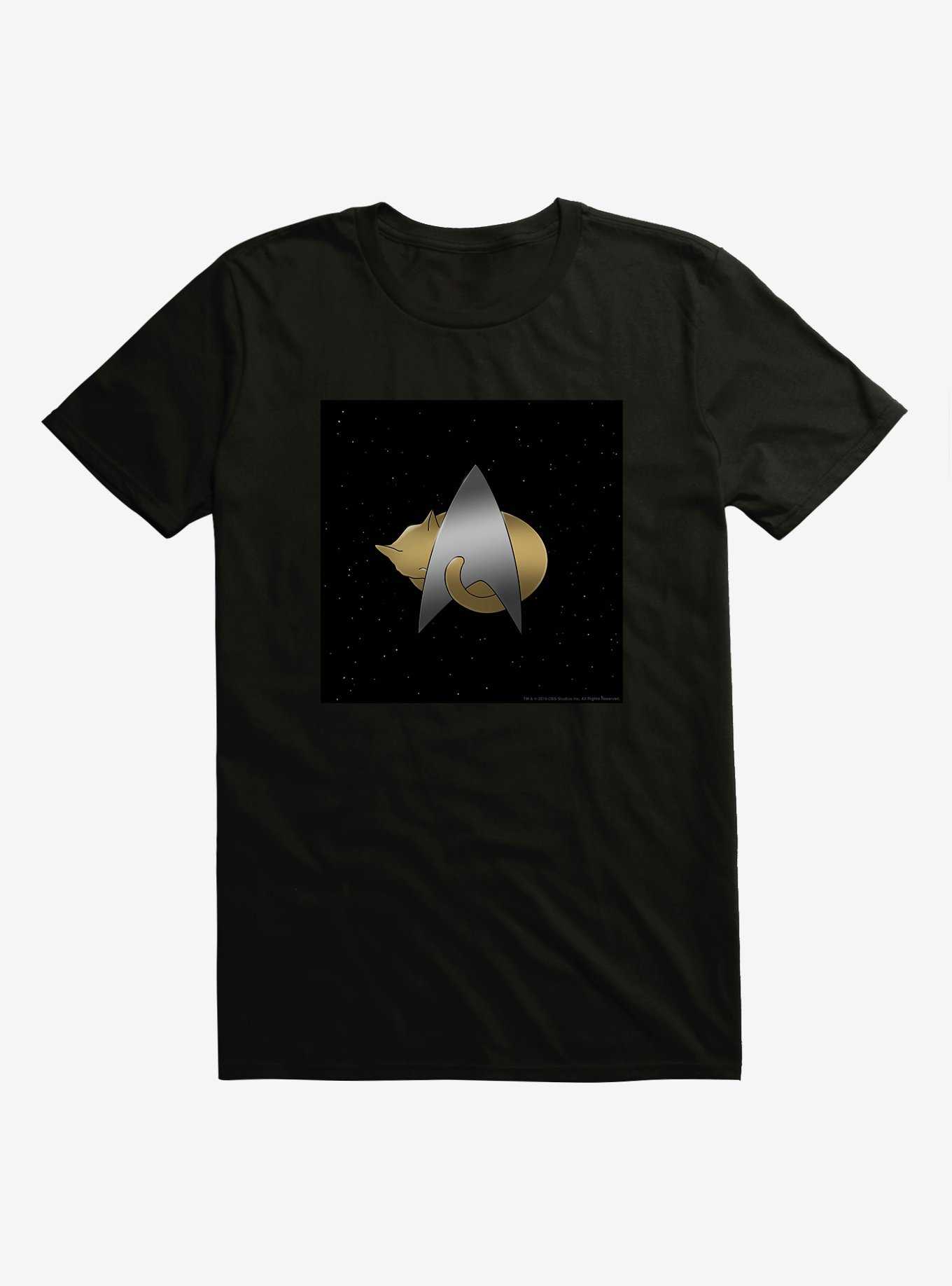 Star Trek The Next Generation Cats Logo T-Shirt, , hi-res