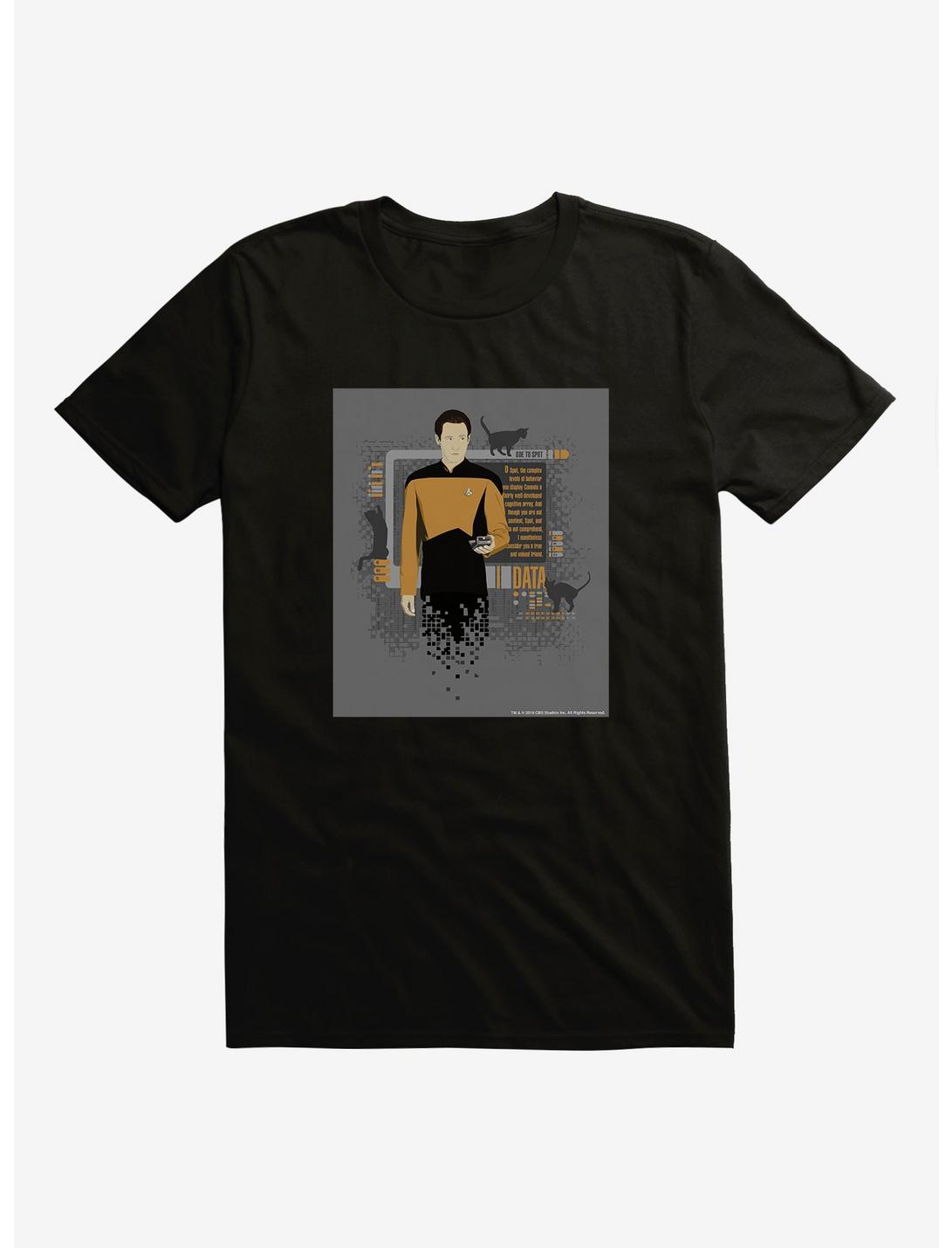 Star Trek Ode To Spot T-Shirt, BLACK, hi-res