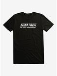 Star Trek The Next Generation Logo T-Shirt, BLACK, hi-res