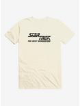 Star Trek The Next Generation Split Logo T-Shirt, NATURAL, hi-res