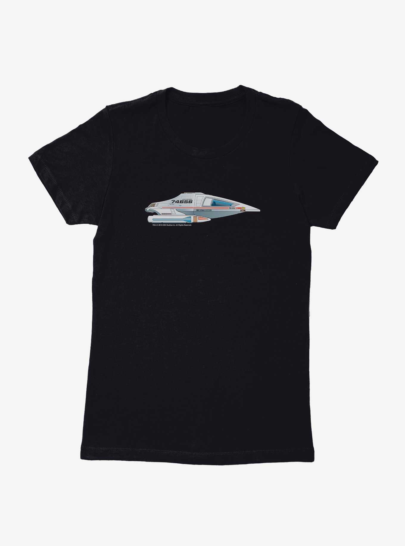 Star Trek N.C.C. 74656 Ship Model Two Womens T-Shirt, , hi-res