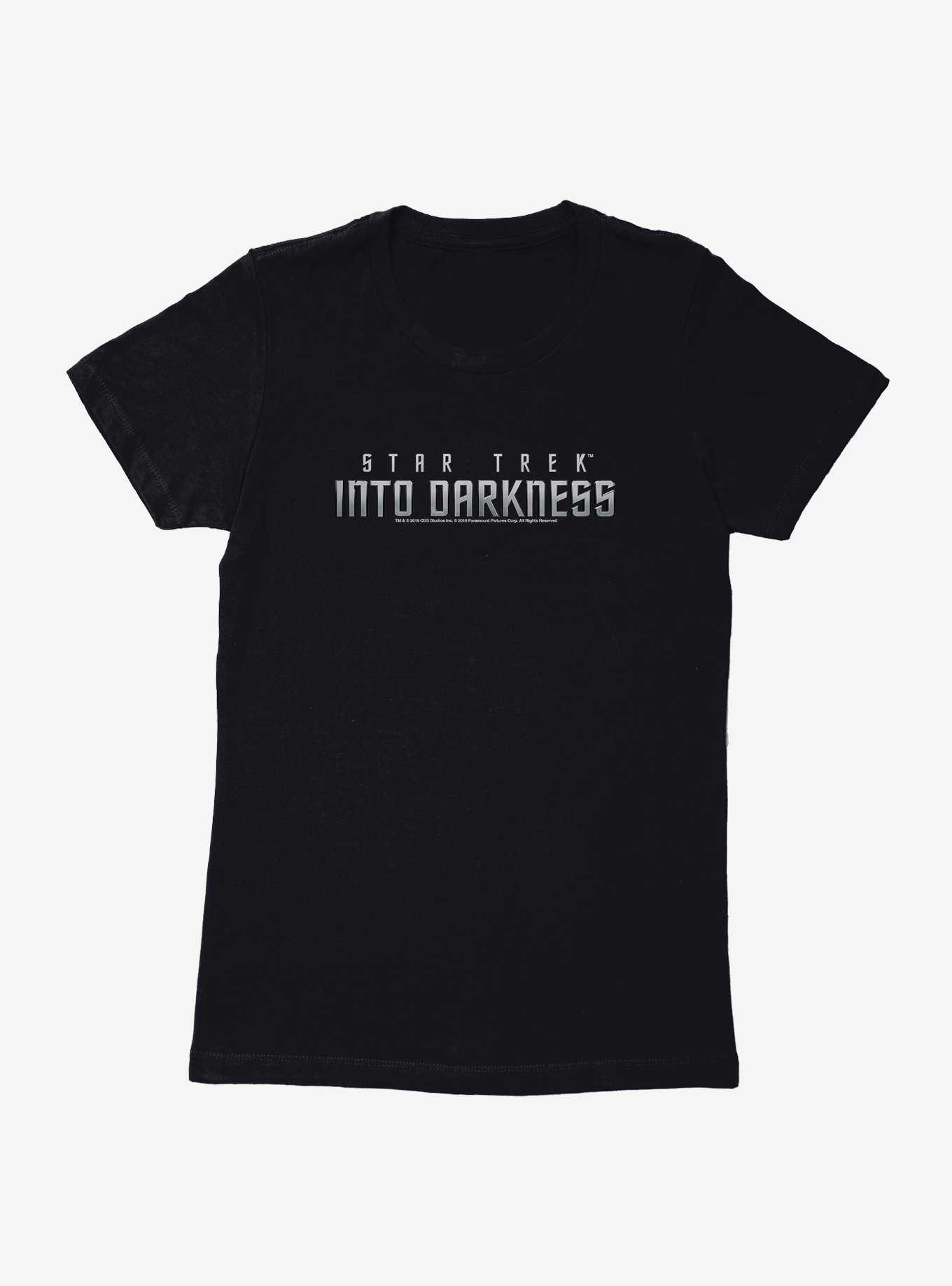 Star Trek Into Darkness Silver Logo Womens T-Shirt, , hi-res