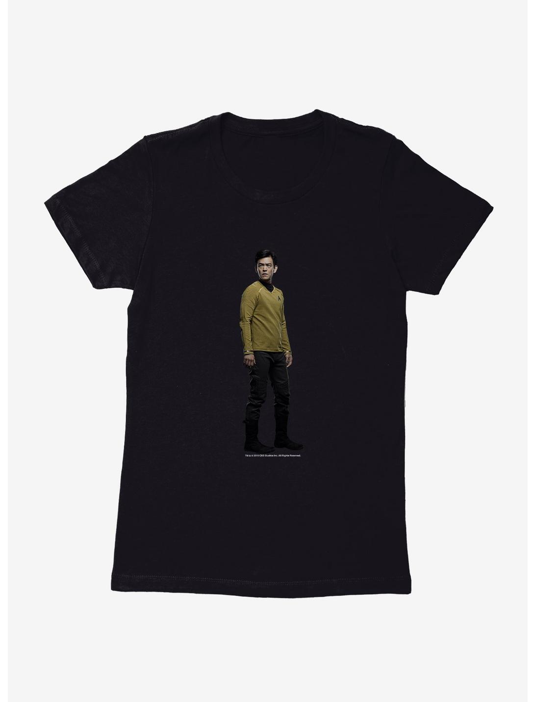 Star Trek Into Darkness Sulu Womens T-Shirt, BLACK, hi-res
