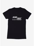 Star Trek The Next Generation Split Logo Womens T-Shirt, BLACK, hi-res