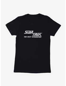 Star Trek The Next Generation Split Logo Womens T-Shirt, , hi-res