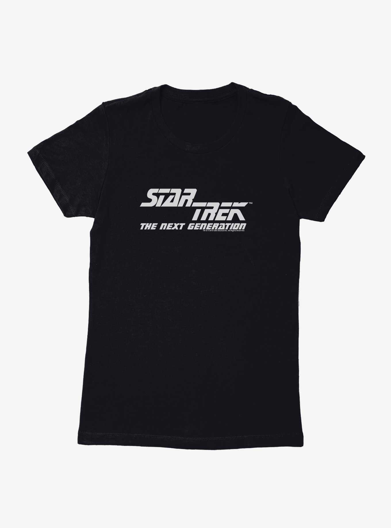 Star Trek The Next Generation Split Logo Womens T-Shirt, , hi-res