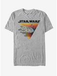 Star Wars Depth Falcon T-Shirt, ATH HTR, hi-res