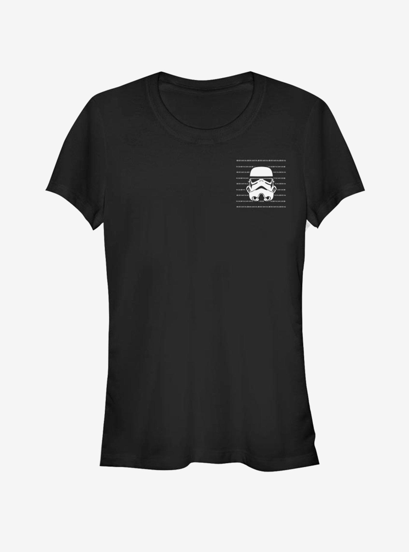 Star Wars Dark Side Stripes Girls T-Shirt, BLACK, hi-res