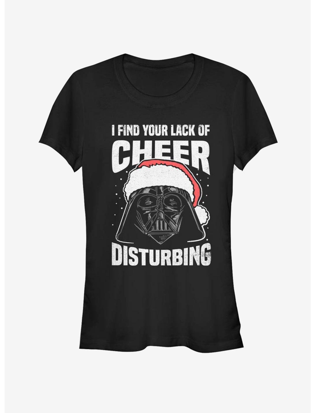 Star Wars Lack Of Cheer Girls T-Shirt, BLACK, hi-res